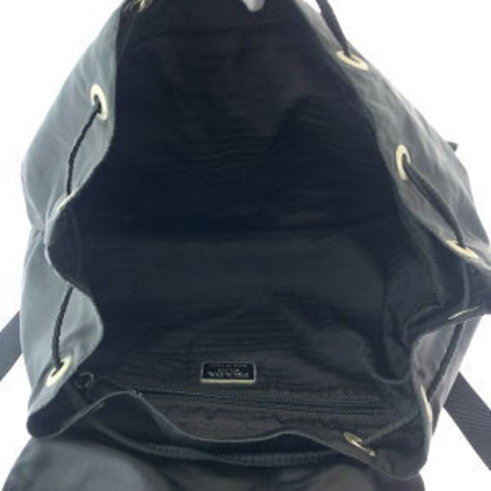 Prada Backpack Black Triangular Nylon Tessuto - image 8